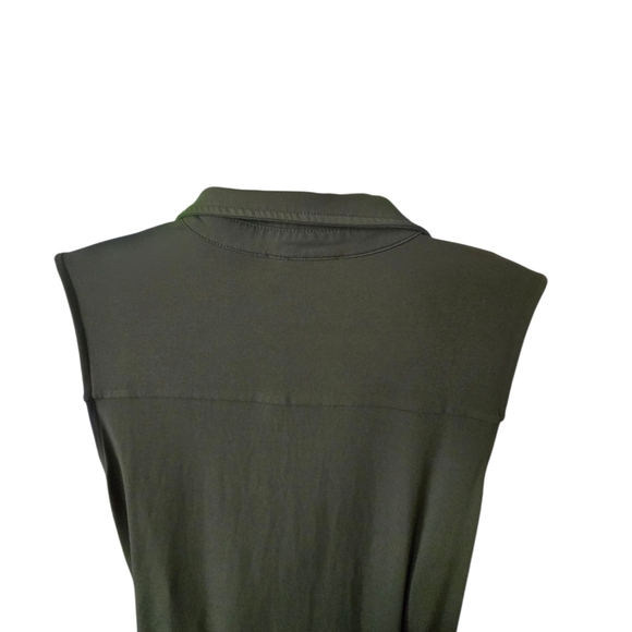 INC International Concepts Olive Midi Dress - Picture 7 of 8